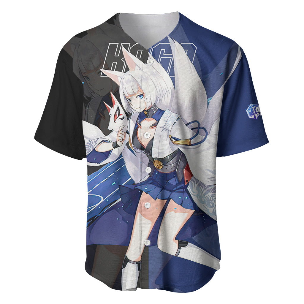 Kaga - Azur Lane Baseball Jersey Anime Game Style