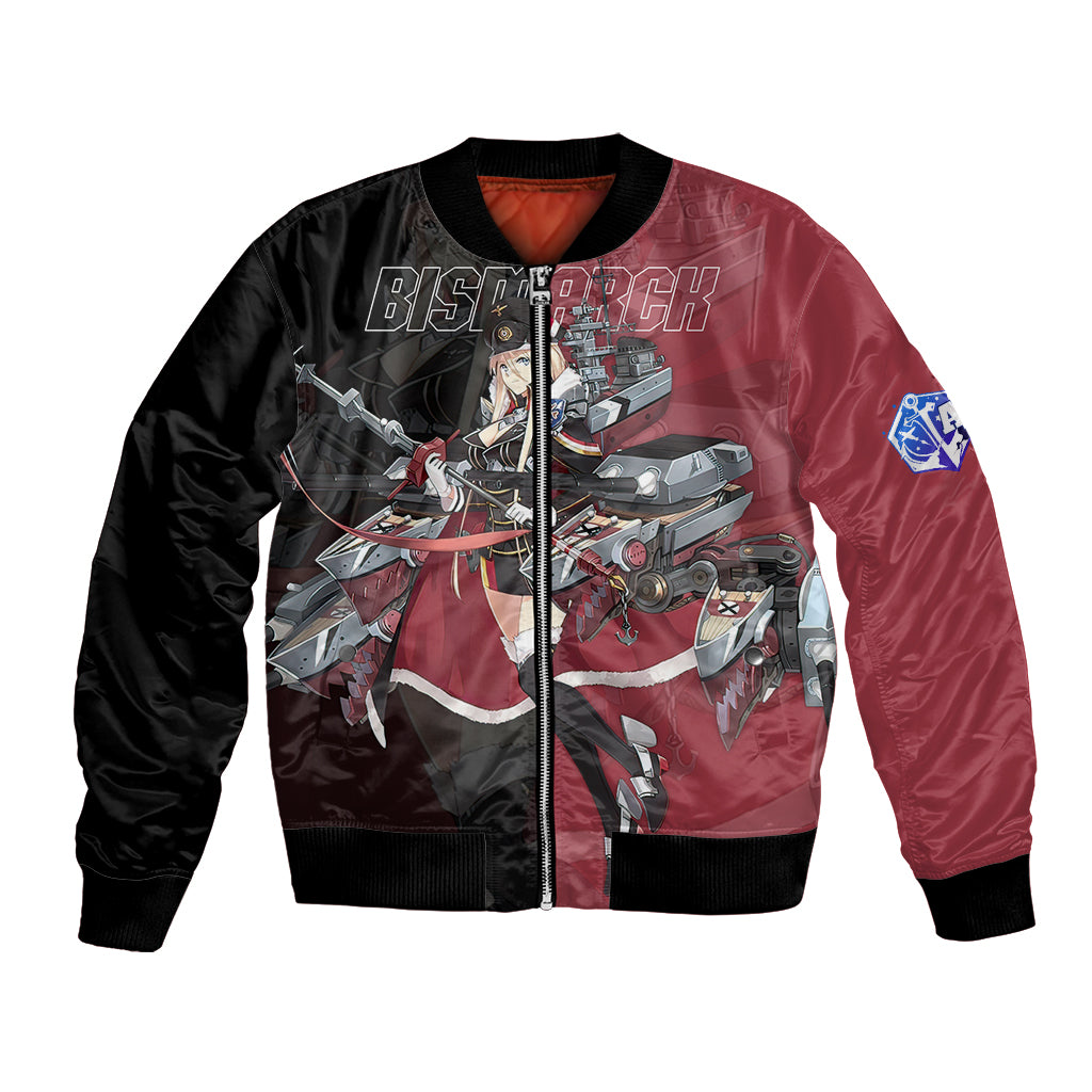 Bismarck - Azur Lane Bomber Jacket Anime Game Style