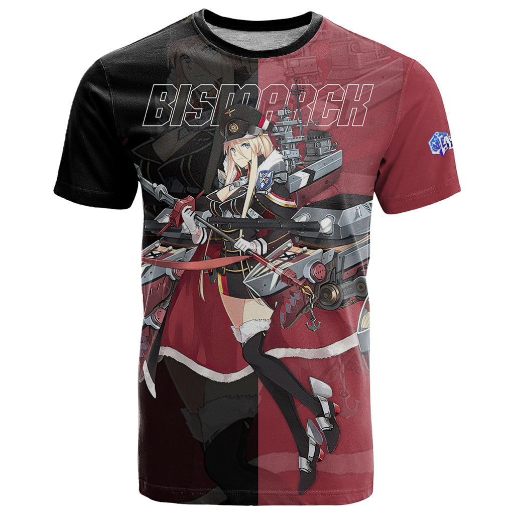 Bismarck - Azur Lane T Shirt Anime Game Style