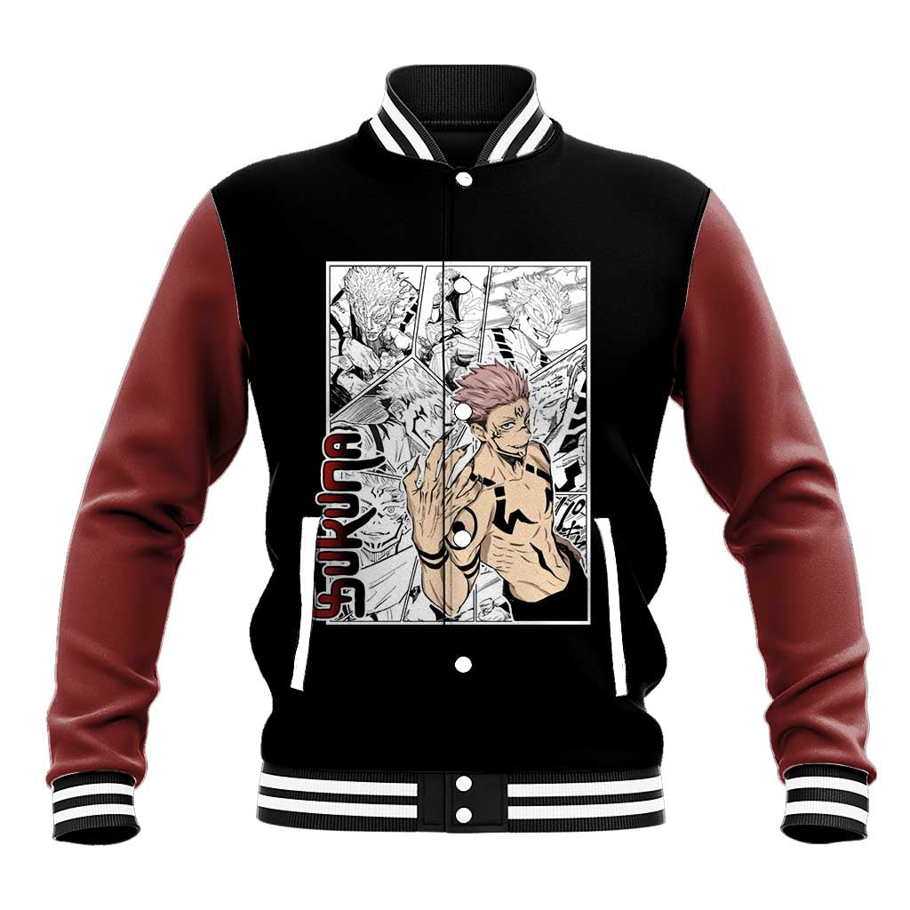 Sukuna - One Piece Baseball Jacket Anime Mix Manga Style