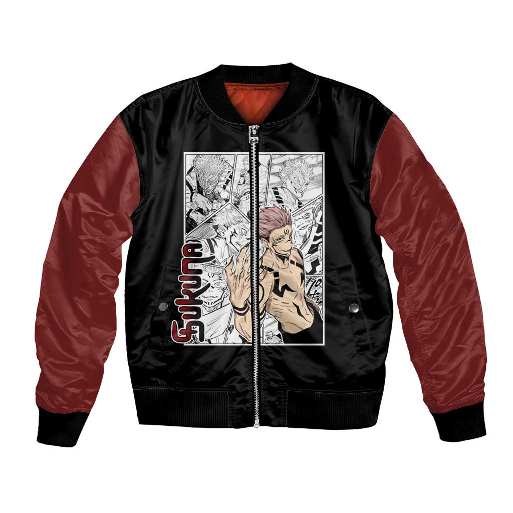 Sukuna - One Piece Bomber Jacket Anime Mix Manga Style