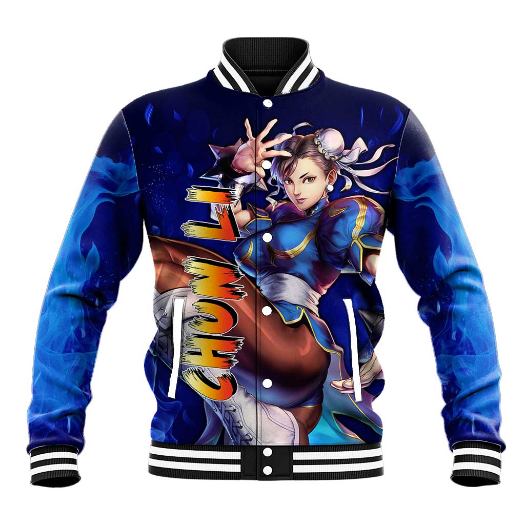 Chun Li - Street Fighter Baseball Jacket Anime Mix Manga Style