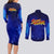 Chun Li - Street Fighter Couples Matching Long Sleeve Bodycon Dress and Long Sleeve Button Shirt Anime Mix Manga Style