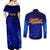 Chun Li - Street Fighter Couples Matching Off Shoulder Maxi Dress and Long Sleeve Button Shirt Anime Mix Manga Style