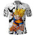 Goku Super Saiyan 2 - Dragon Ball Polo Shirt Anime Mix Manga Style