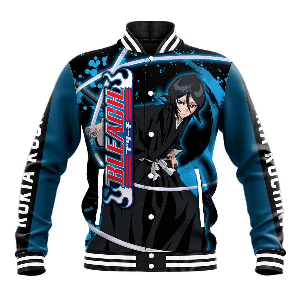 Rukia Kuchiki -  Bleach Baseball Jacket Anime Style