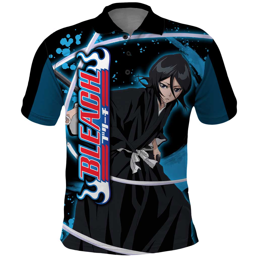 Rukia Kuchiki -  Bleach Polo Shirt Anime Style