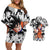 Goku - Dragon Ball Couples Matching Off Shoulder Short Dress and Hawaiian Shirt Anime Style