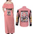 Anya Forger Spy x Family Couples Matching Off Shoulder Maxi Dress and Long Sleeve Button Shirt Anime Style