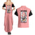 Anya Forger Spy x Family Couples Matching Summer Maxi Dress and Hawaiian Shirt Anime Style