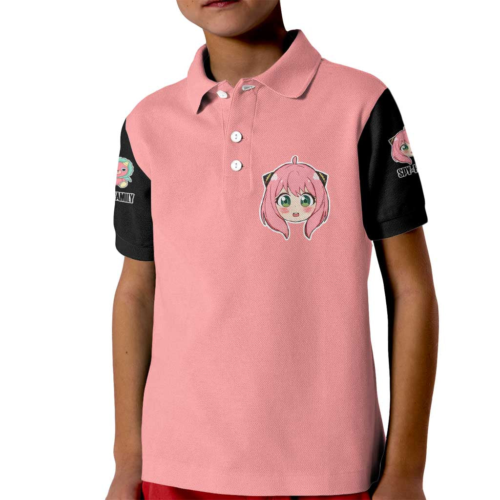 Anya Forger Spy x Family Kid Polo Shirt Anime Style