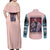 Ryomen Sukuna - Jujutsu Kaisen Couples Matching Off Shoulder Maxi Dress and Long Sleeve Button Shirt Anime Style