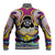 The Cream of the Crop Trippy Randy Savage Pop Culture Baseball Jacket Anime Style