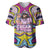 The Cream of the Crop Trippy Randy Savage Pop Culture Baseball Jersey Anime Style