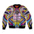 The Cream of the Crop Trippy Randy Savage Pop Culture Bomber Jacket Anime Style