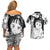 Diane - Nanatsu No Taizai Couples Matching Off Shoulder Short Dress and Hawaiian Shirt Anime Mix Manga Style