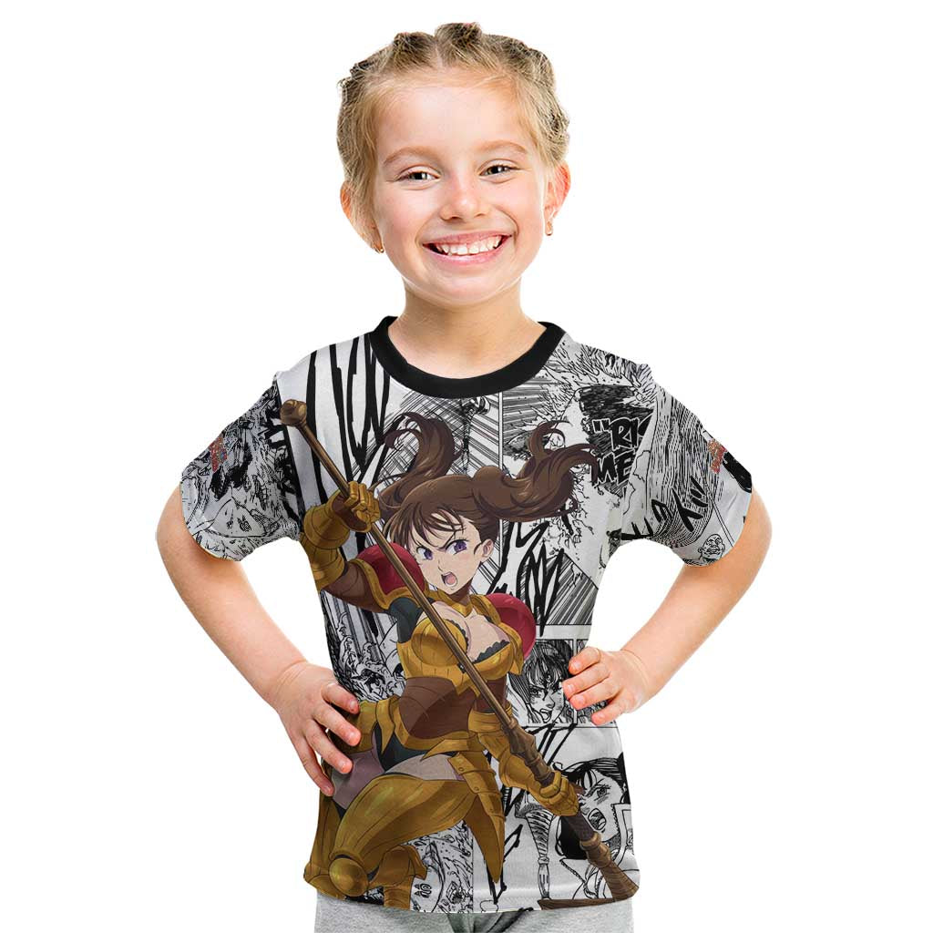 Diane - Nanatsu No Taizai Kid T Shirt Anime Mix Manga Style