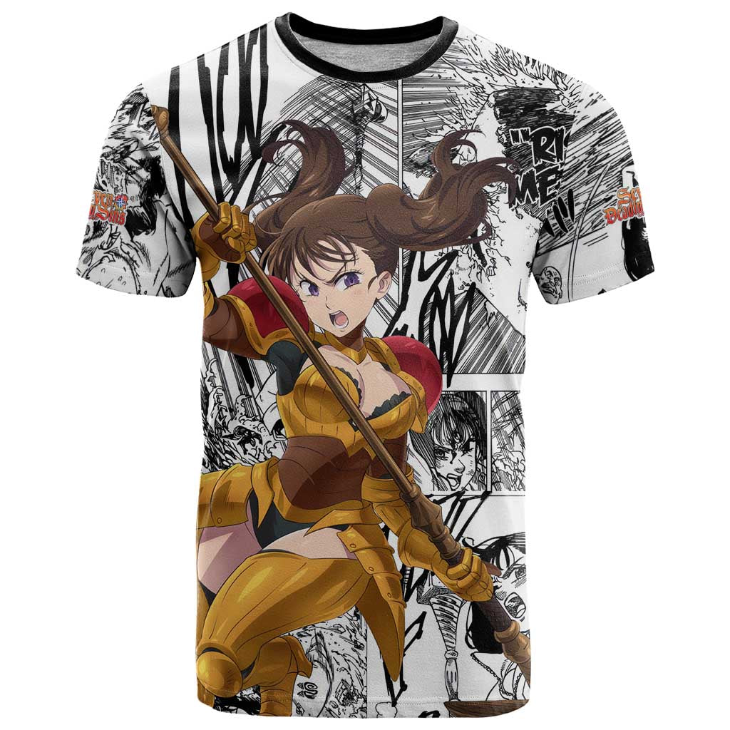 Diane - Nanatsu No Taizai T Shirt Anime Mix Manga Style