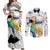 King - Nanatsu No Taizai Couples Matching Off Shoulder Maxi Dress and Long Sleeve Button Shirt Anime Mix Manga Style