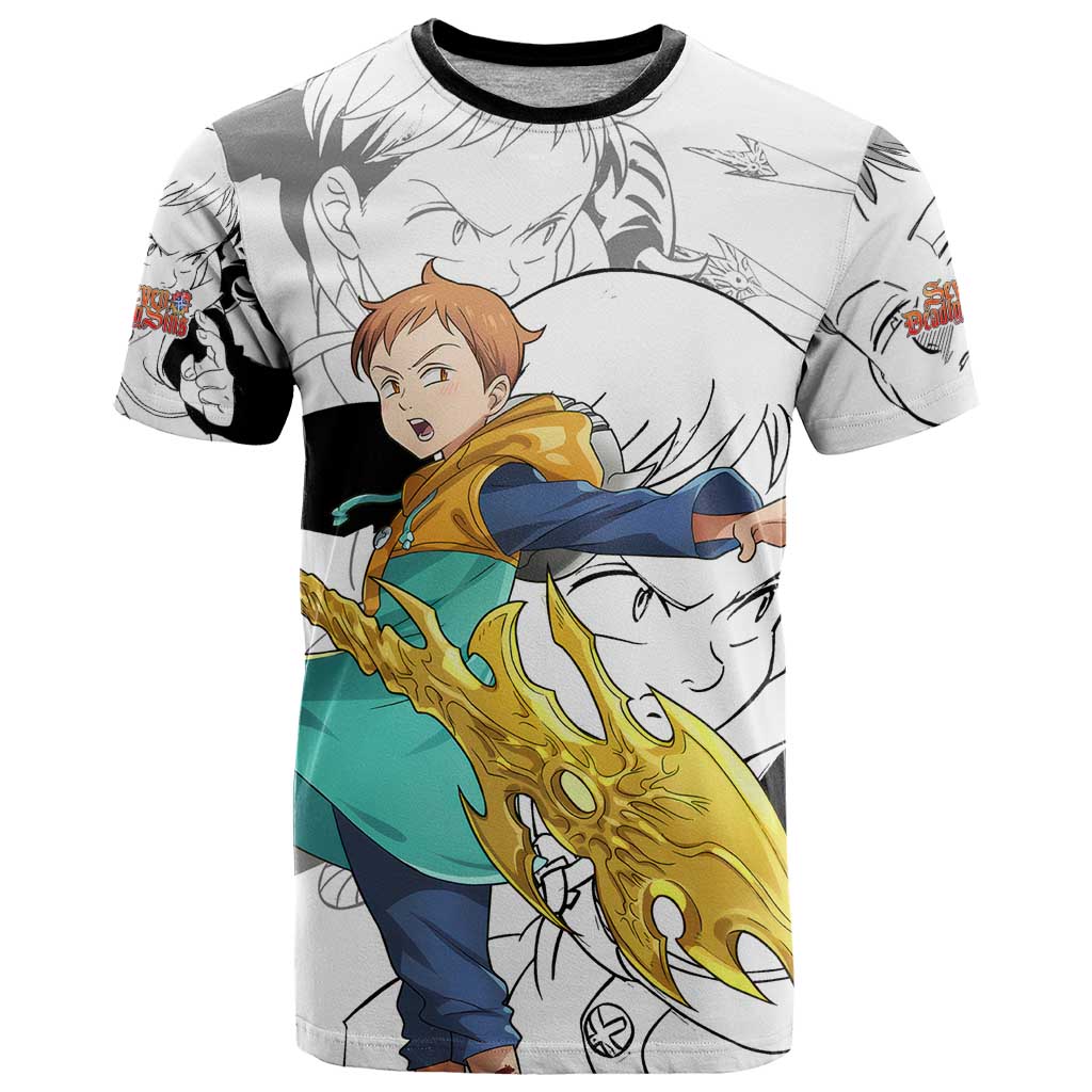 King - Nanatsu No Taizai T Shirt Anime Mix Manga Style