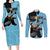 Black Star - Soul Eater Couples Matching Long Sleeve Bodycon Dress and Long Sleeve Button Shirt Anime Style