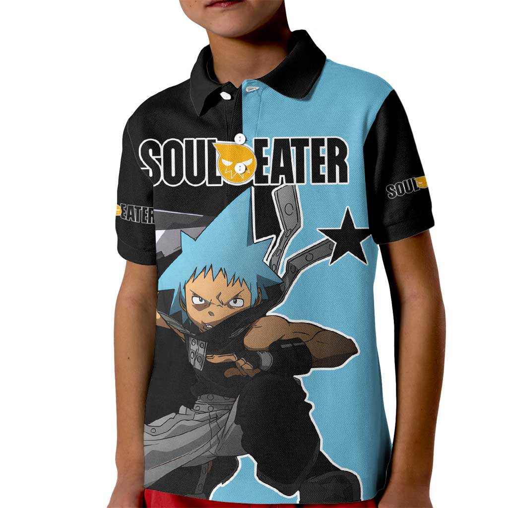 Black Star - Soul Eater Kid Polo Shirt Anime Style