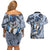 Bruno Bucciarati - Jojo Bizarre Adventure Couples Matching Off Shoulder Short Dress and Hawaiian Shirt Anime Style