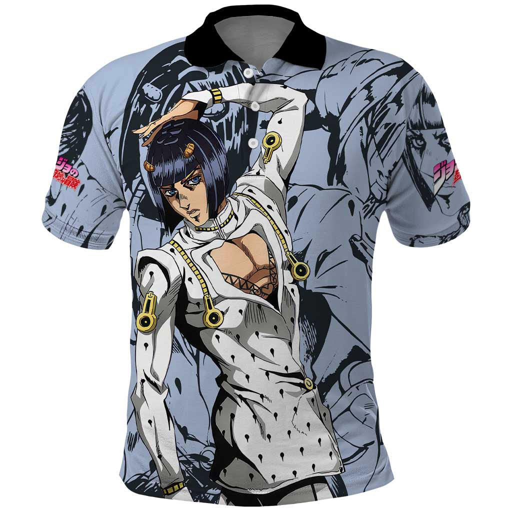 Bruno Bucciarati - Jojo Bizarre Adventure Polo Shirt Anime Style