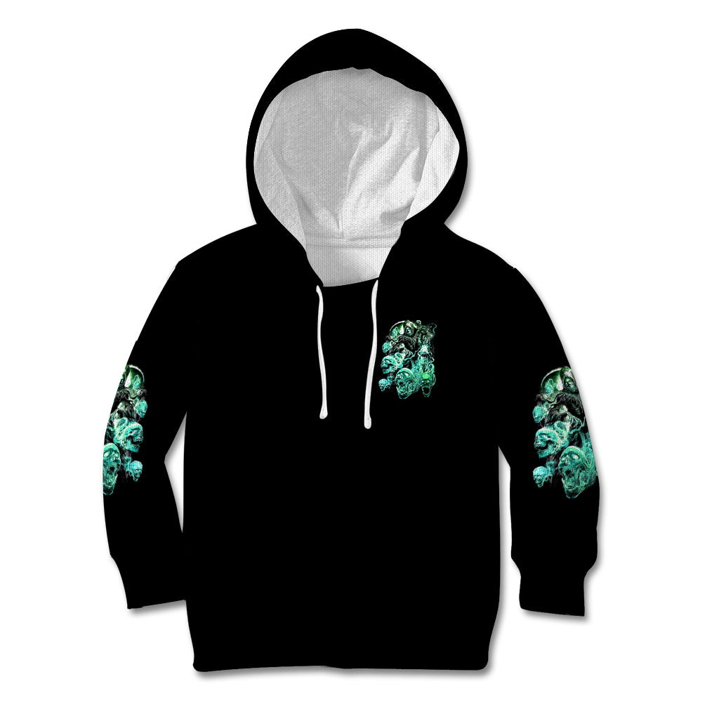 im-never-alone-skull-reaper-kid-hoodie