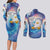 Cosmic Elizabeth Gintama Couples Matching Long Sleeve Bodycon Dress and Long Sleeve Button Shirt Anime Style