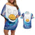 Cosmic Elizabeth Gintama Couples Matching Off Shoulder Short Dress and Hawaiian Shirt Anime Style