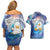 Cosmic Elizabeth Gintama Couples Matching Off Shoulder Short Dress and Hawaiian Shirt Anime Style