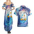 Cosmic Elizabeth Gintama Couples Matching Summer Maxi Dress and Hawaiian Shirt Anime Style