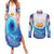 Cosmic Elizabeth Gintama Couples Matching Summer Maxi Dress and Long Sleeve Button Shirt Anime Style