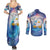 Cosmic Elizabeth Gintama Couples Matching Summer Maxi Dress and Long Sleeve Button Shirt Anime Style