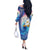 Cosmic Elizabeth Gintama Off The Shoulder Long Sleeve Dress Anime Style