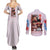 Ippo Makunouchi Hajime no Ippo Couples Matching Summer Maxi Dress and Long Sleeve Button Shirt Anime Style