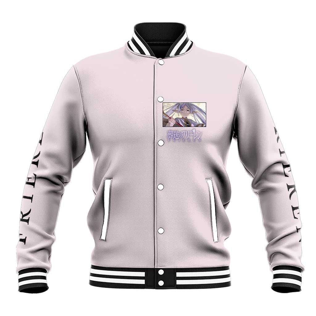 Frieren Frieren Beyond Journey’s End Baseball Jacket Anime Style