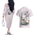 Frieren Frieren Beyond Journey’s End Couples Matching Off The Shoulder Long Sleeve Dress and Hawaiian Shirt Anime Style