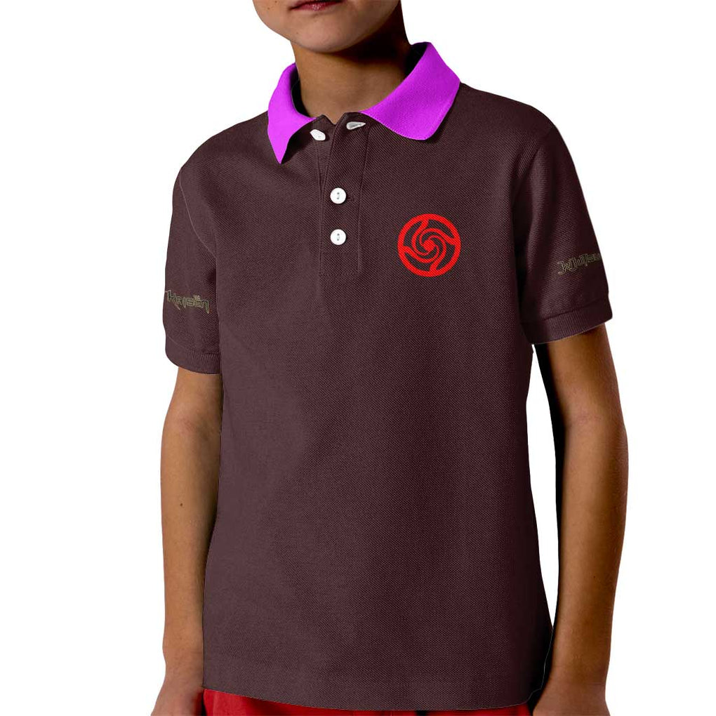 Ryomen Sukuna V2 Jujutsu Kaisen Kid Polo Shirt Anime Style