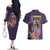 Kaido V2 One Piece Couples Matching Off The Shoulder Long Sleeve Dress and Hawaiian Shirt Anime Style