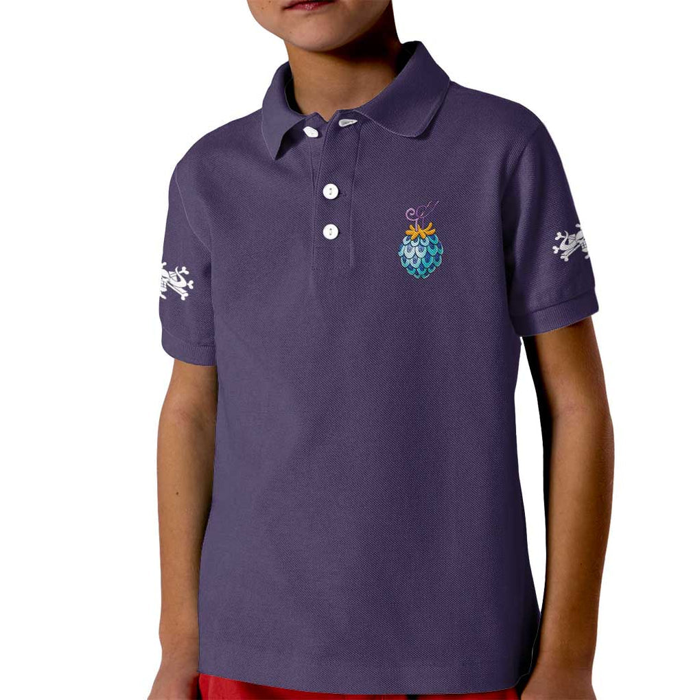 Kaido V2 One Piece Kid Polo Shirt Anime Style