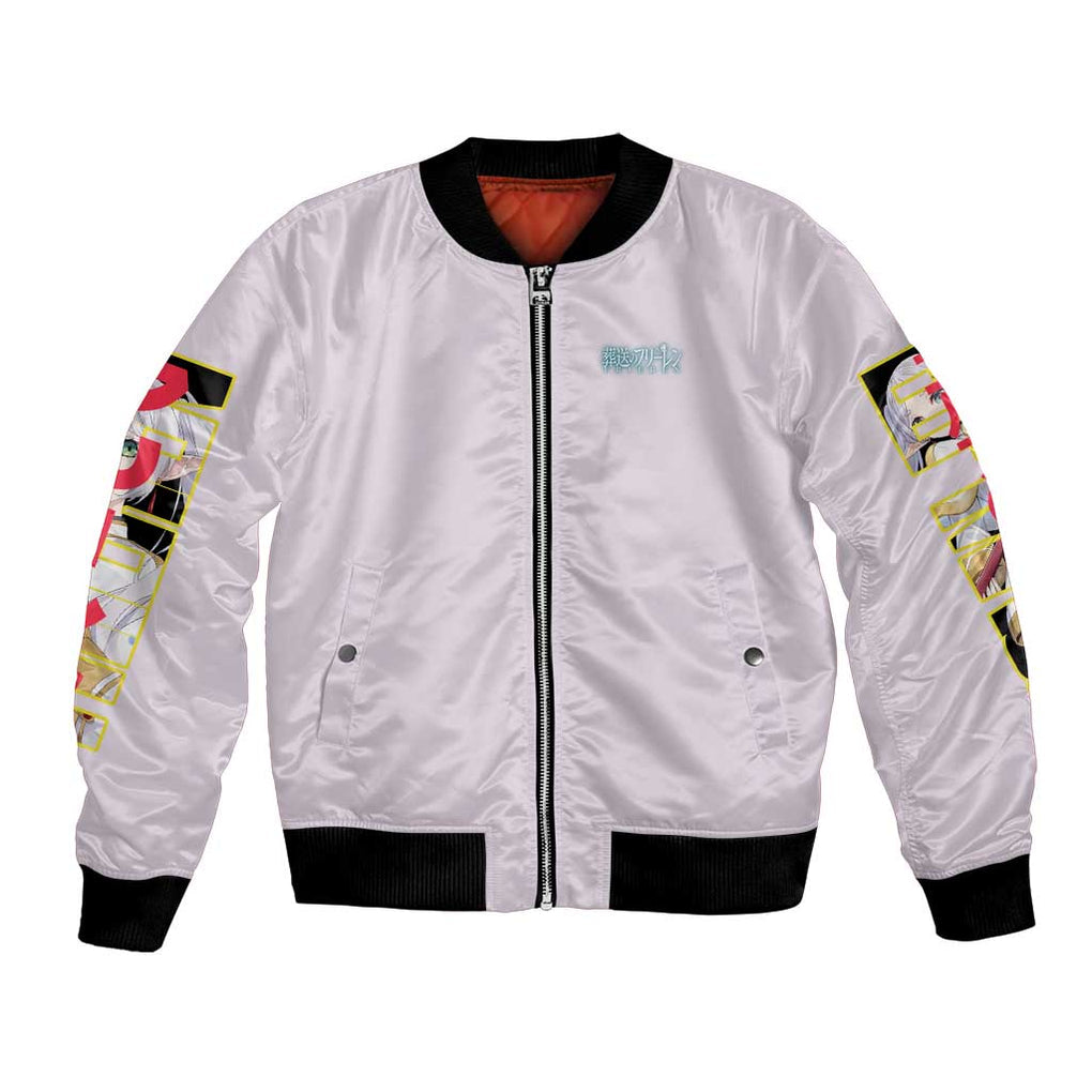 Frieren -  Frieren Beyond Journey’s End Bomber Jacket Anime Art Style