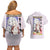 Frieren -  Frieren Beyond Journey’s End Couples Matching Off Shoulder Short Dress and Hawaiian Shirt Anime Art Style