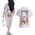 Frieren -  Frieren Beyond Journey’s End Couples Matching Off The Shoulder Long Sleeve Dress and Hawaiian Shirt Anime Art Style