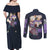 Gabimaru Hell’s Paradise Couples Matching Off Shoulder Maxi Dress and Long Sleeve Button Shirt Anime Style