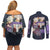 Gabimaru Hell’s Paradise Couples Matching Off Shoulder Short Dress and Long Sleeve Button Shirt Anime Style