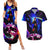 Naruto Akatsuki Astral Led Pain Couples Matching Summer Maxi Dress and Hawaiian Shirt Trippy Style