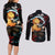 Zenitsu - Anime Japan Style Couples Matching Long Sleeve Bodycon Dress and Long Sleeve Button Shirt