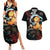 Zenitsu - Anime Japan Style Couples Matching Summer Maxi Dress and Hawaiian Shirt